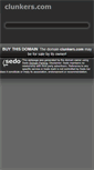 Mobile Screenshot of clunkers.com